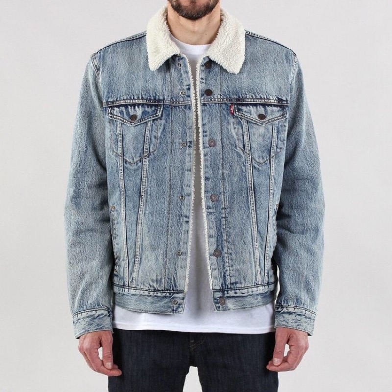 levis blue jacket