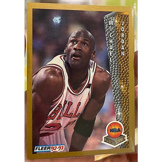 NBA 球員卡 Michael Jordan MJ 1992-93 Fleer #246