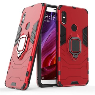 XIAOMI REDMI 小米紅米 Note 5 手機殼防震支架硬手機殼小米紅米 Note5 保護套