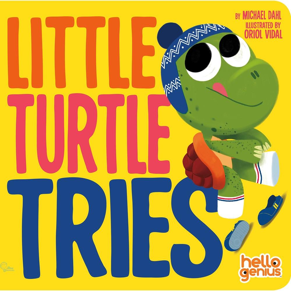 Little Turtle Tries (Hello Genius) 不放棄的小烏龜（厚頁書）（外文書）