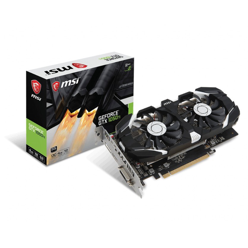 MSI 微星 GTX1050Ti 4GT OC 顯示卡 21.5cm 顯示卡