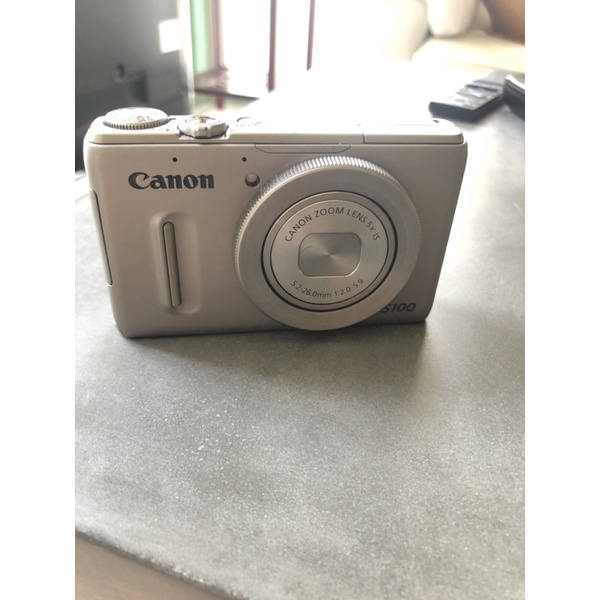 二手 CANON S100 數位相機 類單眼 太空銀 Made in Japan