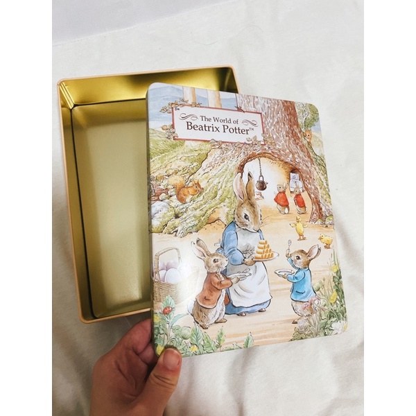 彼得兔 波特小姐 Beatrix Potter 餅乾盒 收納盒 飾品盒