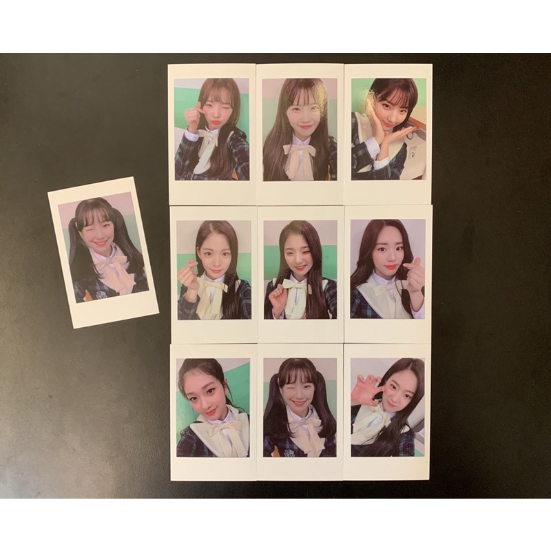 fromis_9 出道專 絕版拍立得 To.heart 專輯 白知憲 小卡