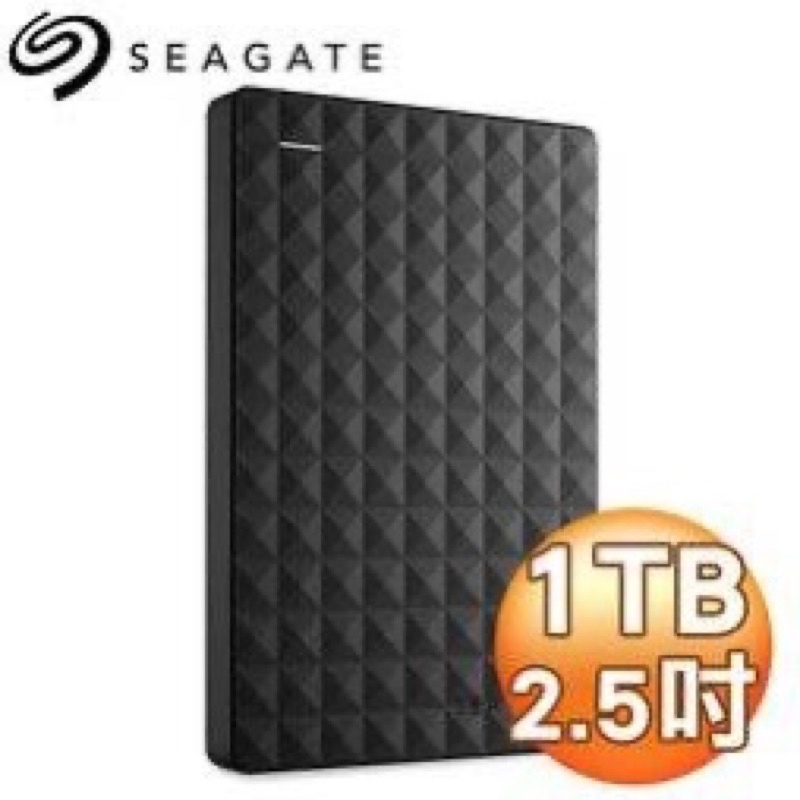 Seagate 新黑鑽 1TB USB3.0 2.5吋行動硬碟(STEA1000400)