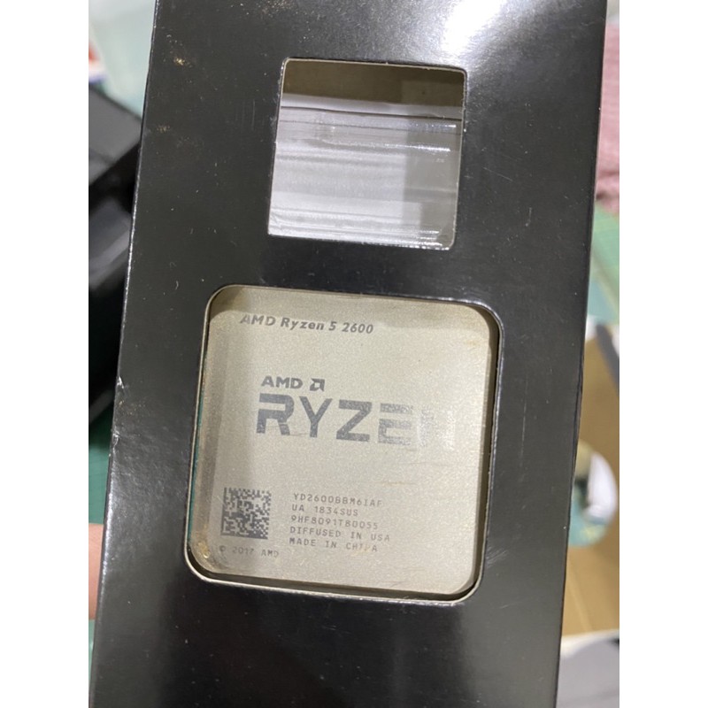 AMD R5 2600 6核心12執行緒