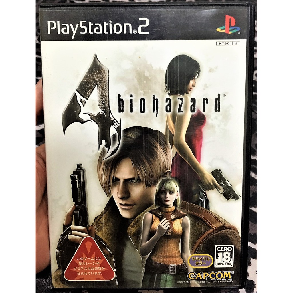 歡樂本舖 PS2遊戲 PS2 惡靈古堡4 初回/再版 Biohazard 4 Resident Evil  C3A3A2