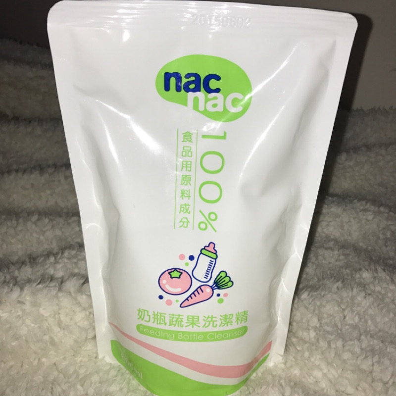 nac nac 奶瓶蔬果清潔劑600ml