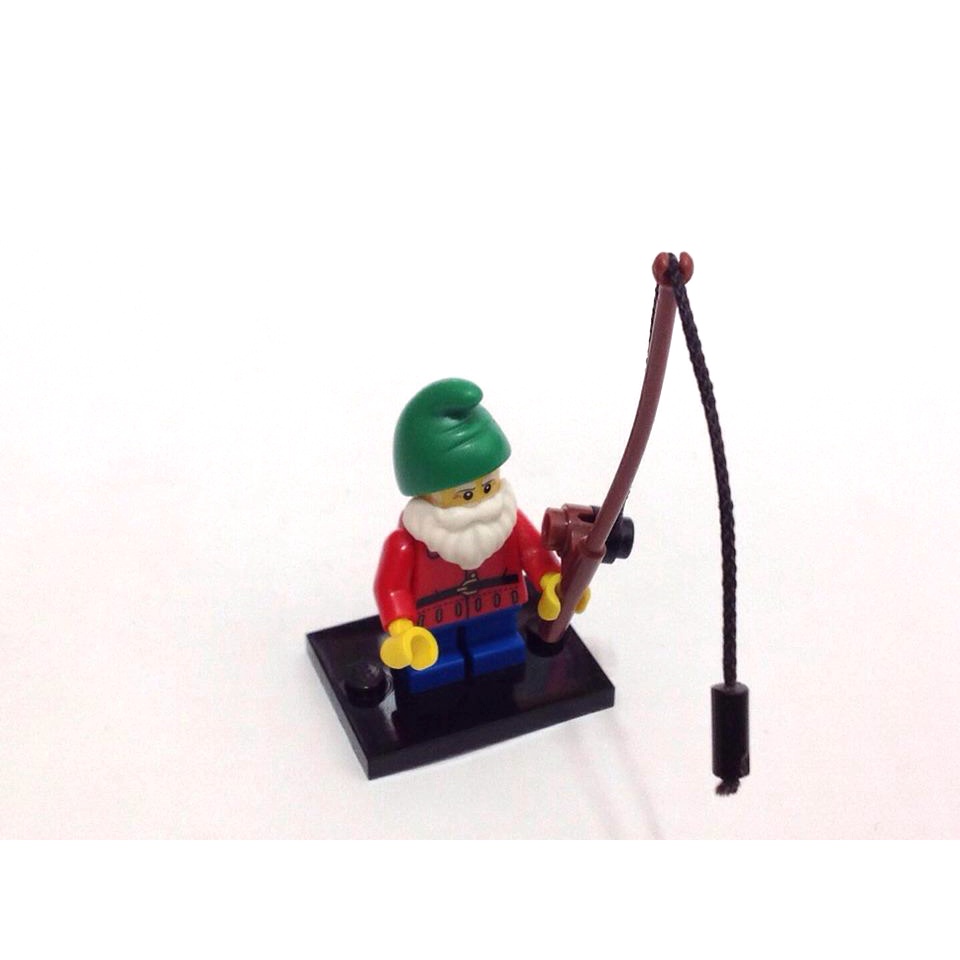 樂高人偶王 LEGO 第四代人偶包/8804 #1 釣魚翁