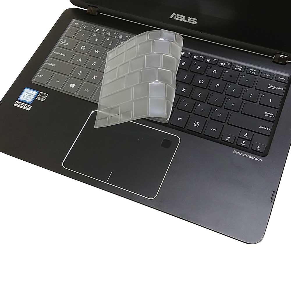 【Ezstick】ASUS Q324u UX360UX 奈米銀抗菌 TPU 鍵盤保護膜 鍵盤膜