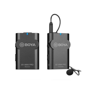 【BOYA臺灣公司貨】 BOYA 博雅 BY-WM4 Pro 一對一數字雙通道無線麥克風