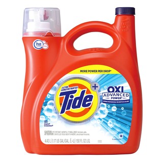 Tide 汰漬 OXI亮白護色洗衣精 4.08公升 臺灣好市多 【Suny Buy】