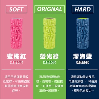 臺灣製 comefree 肌筋膜舒緩滾筒 粉色弱/綠色中/藍色強