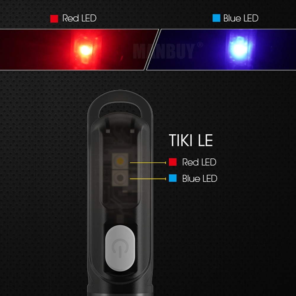 NITECORE TIKI  TIKI LE送充電線 300流明 USB充電 戶外露營 LED 多用途鑰匙燈 手電