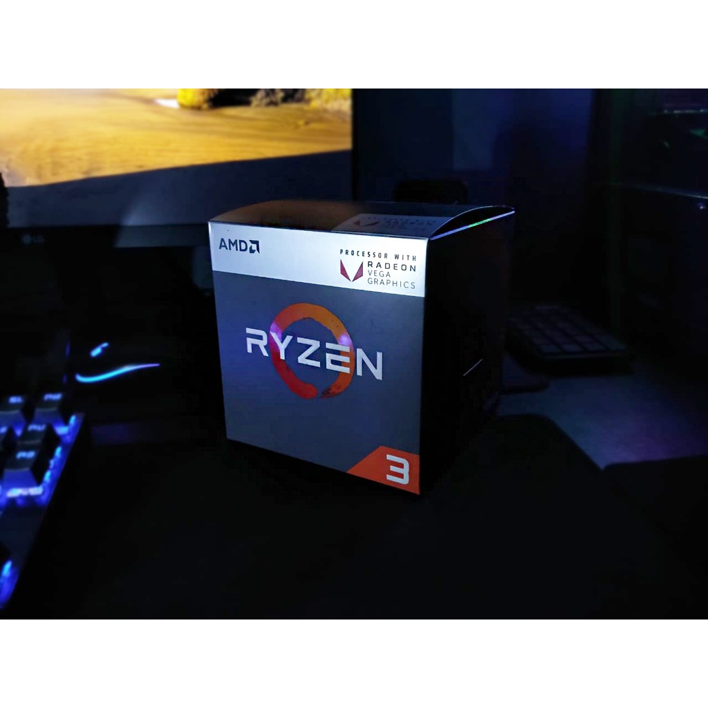 Amd Ryzen 3-2200G Radeon Vega 8 台式機處理器