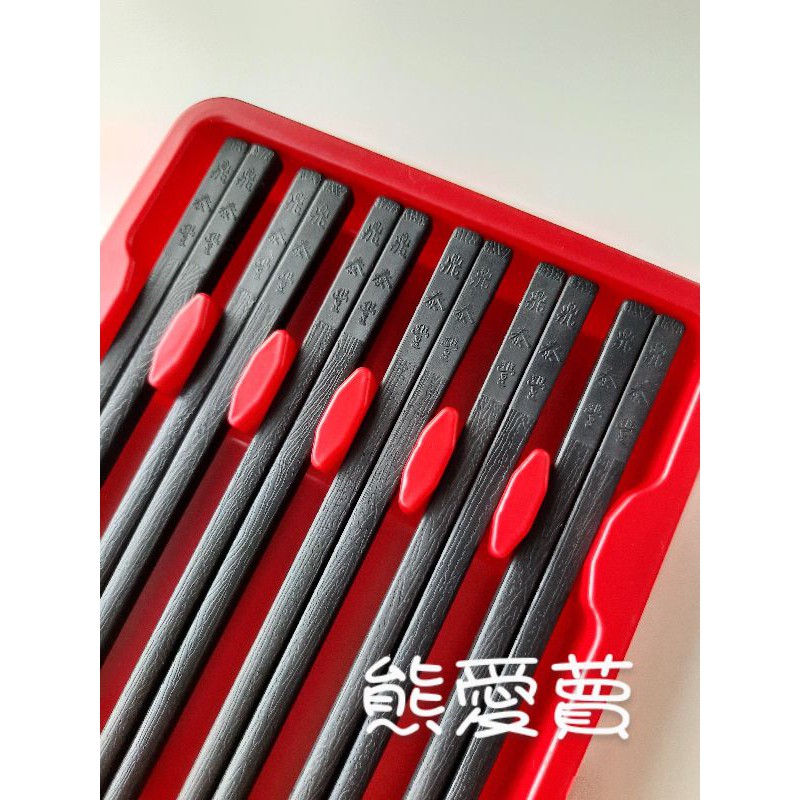 ⚜鼎泰豐⚜ 平安筷禮盒 6雙/盒 紅/黑色任選 現貨 新貨
