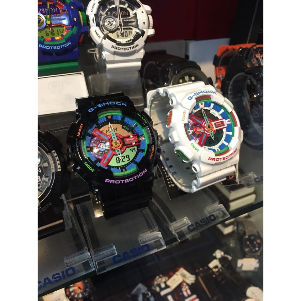 沒有假貨賣你「Parody」G-SHOCK GA-110MC 系列 新款 黑 白 樂高 台灣公司貨 一年保固