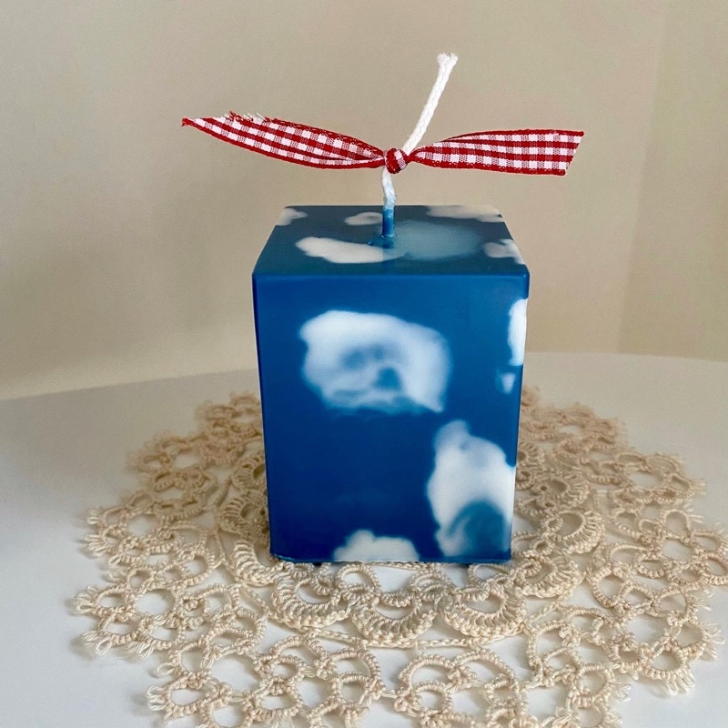 漂浮水母小方塊蠟燭🕯️ 造型蠟燭