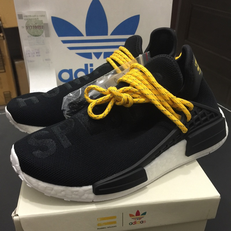 台灣公司貨 附發票 human race 黑女段黃金尺寸US5/23cm adidas 台北頂埔捷運站面交 bb3068