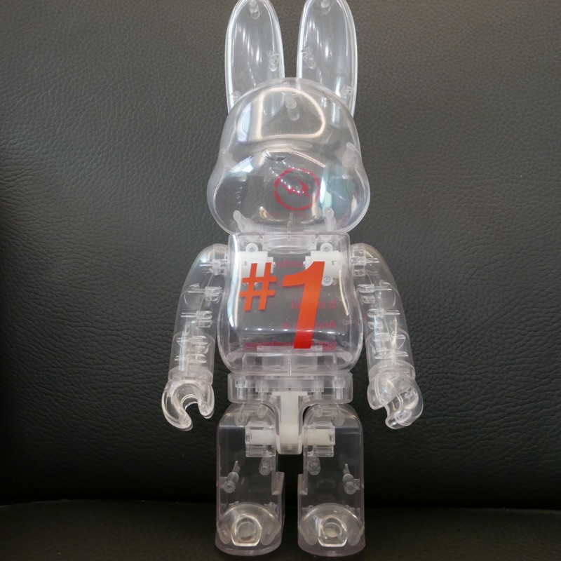 Be@rbrick Fragment 400%藤原浩 閃電兔