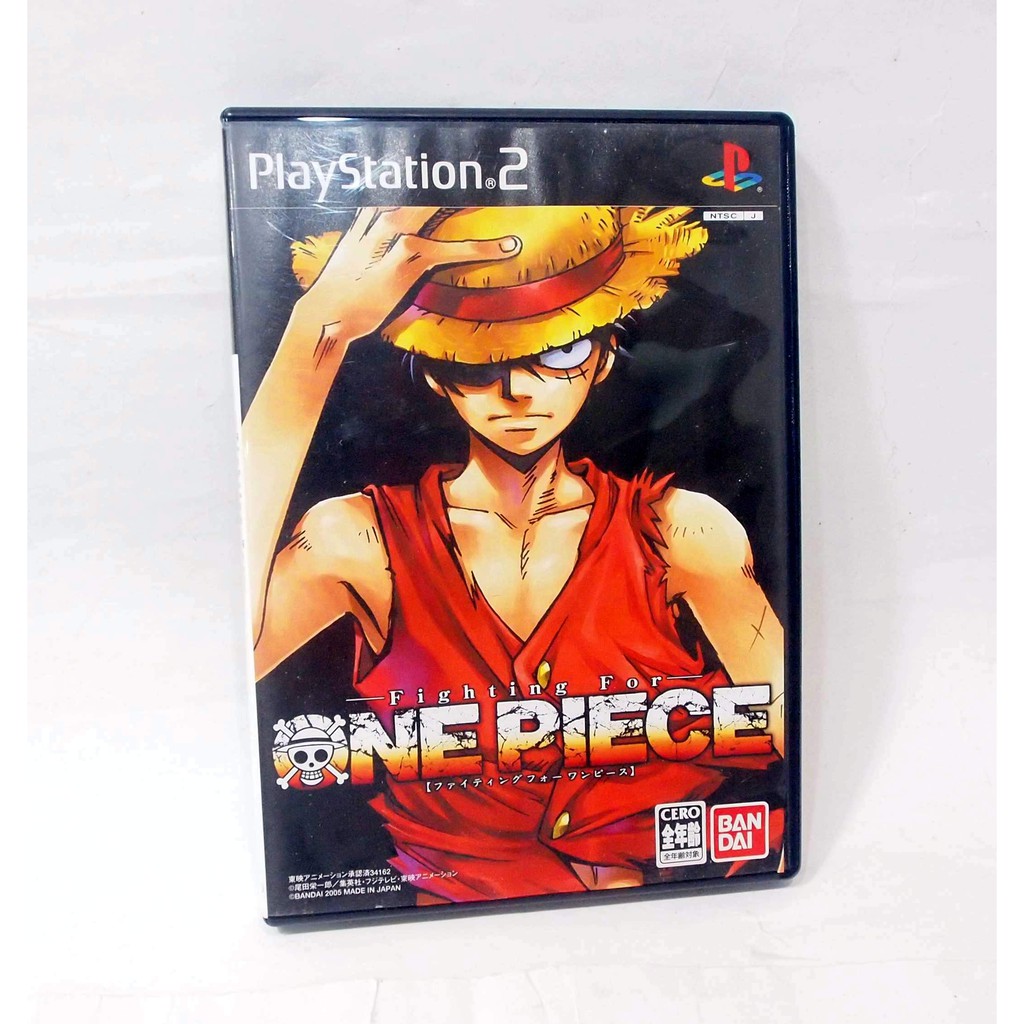 Ps2 原版遊戲片 海賊王格鬥大會fighting For One Piece 日版 蝦皮購物