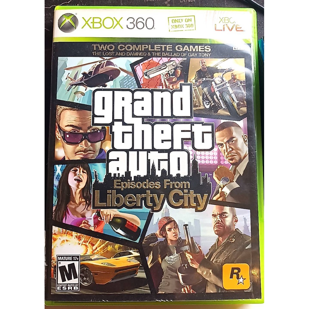 【GTA4 Episodes from Liber】  XBOX360遊戲片出清 GTA4 Episodes from