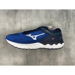 有間店🔹美津濃WAVE SKYRISE 一般型 男 慢跑鞋 運動鞋 藍J1GC200903