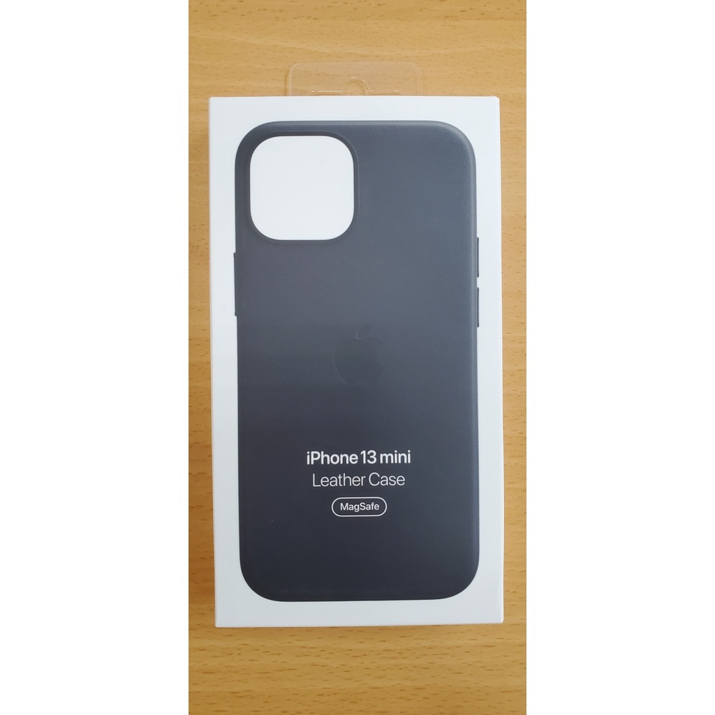 全新 Apple 蘋果 原廠 iPhone 13 mini MagSafe 皮革保護殼 Leather Case
