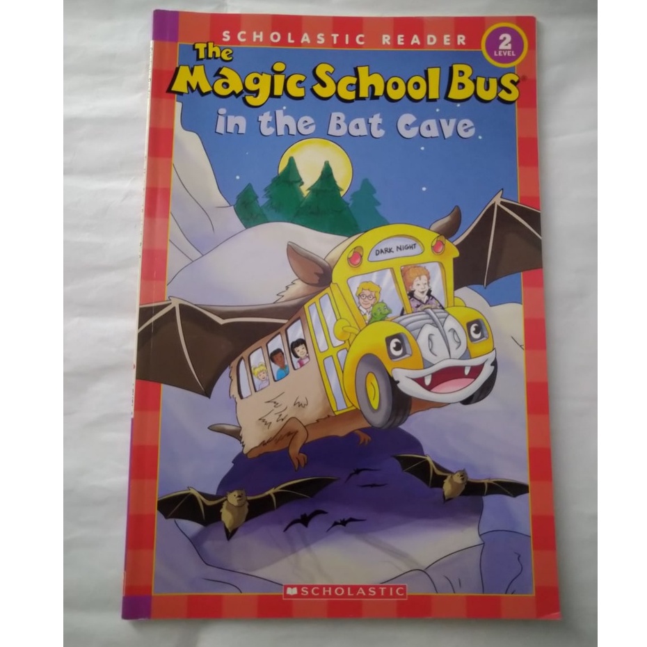 「二手書」The Magic School Bus in the Bat Cave 2 英文讀本 Scholastic