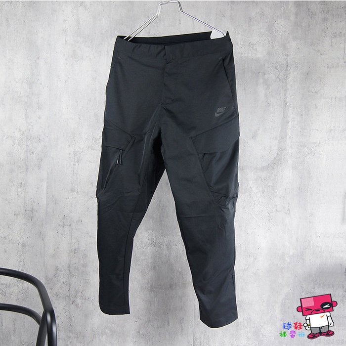 球鞋補習班 NIKE SPORTSWEAR TAPER LEG 黑 拉鍊 窄管收腿 工裝褲 休閒褲 DH3867-010