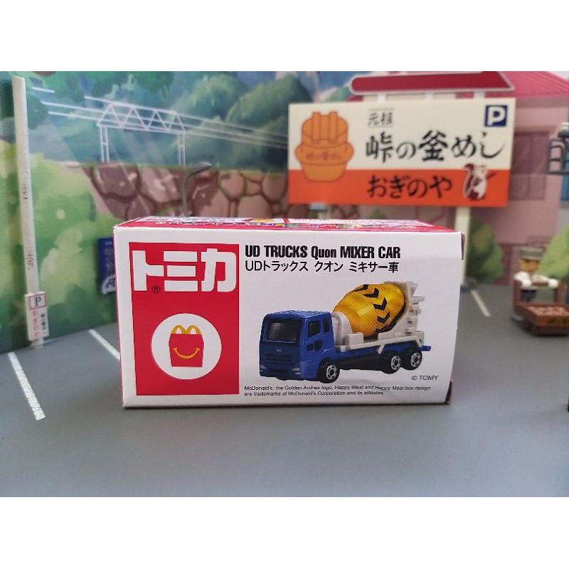 TOMICA 多美 麥當勞 UD TRUCKS Quon MIXER CAR 水泥車 預拌混凝土車