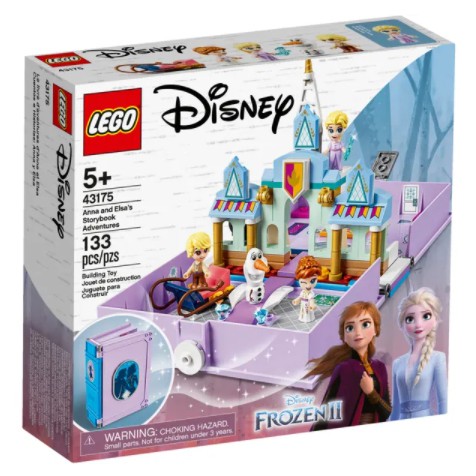 【龜仙人樂高】LEGO 43175 Disney 迪士尼系列  冰雪奇緣 安娜與艾莎的口袋故事書