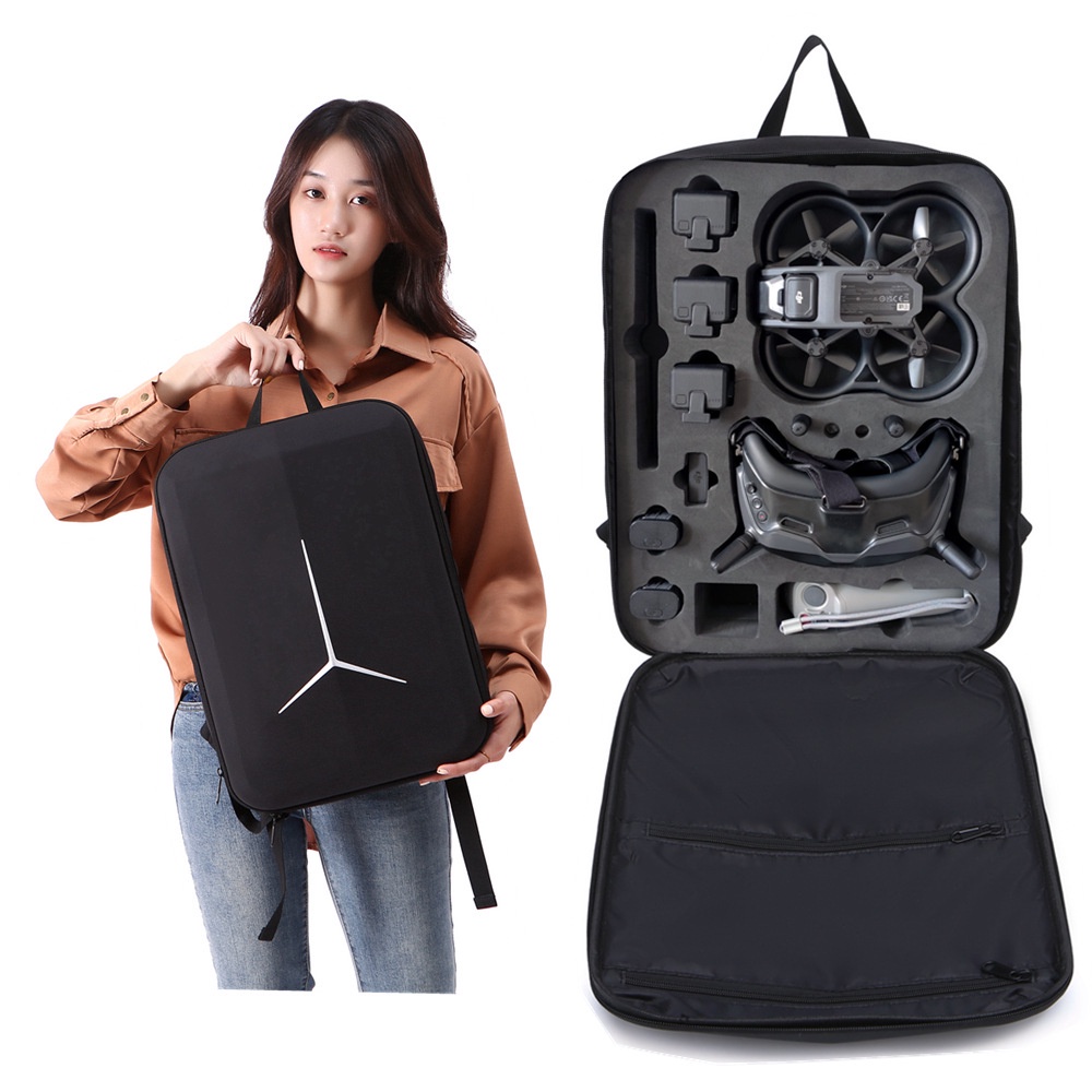 適用於dji大疆AVATA無人機背包後背包收納包箱盒便攜包時尚包配件