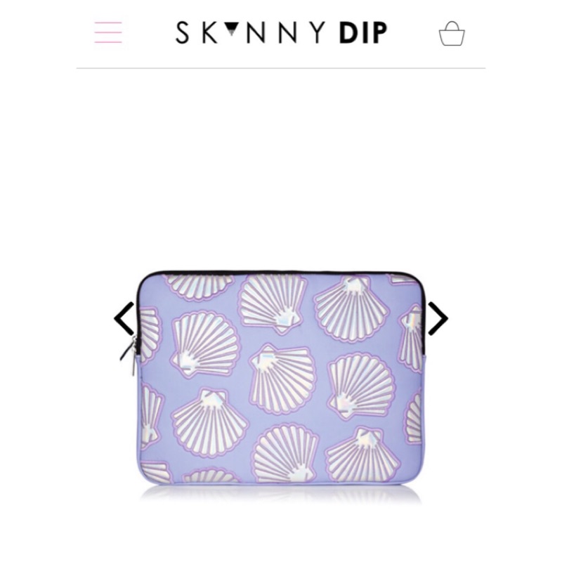 Skinnydip 15吋貝殼電腦包 laptop case