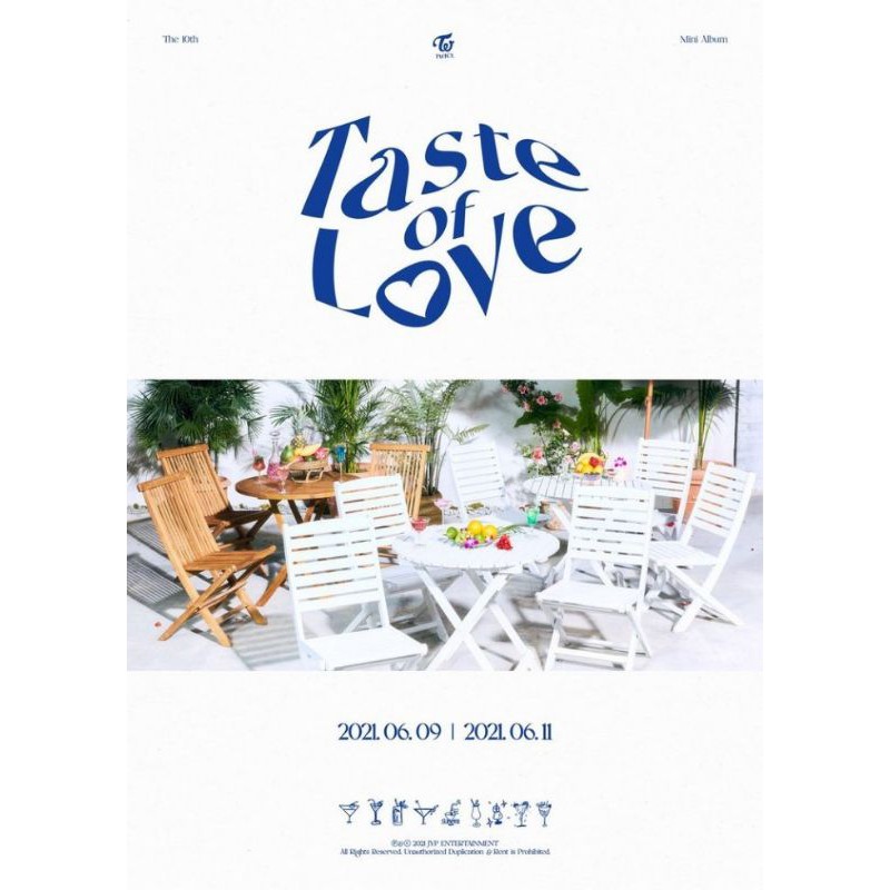 taste of love twice專輯 空專