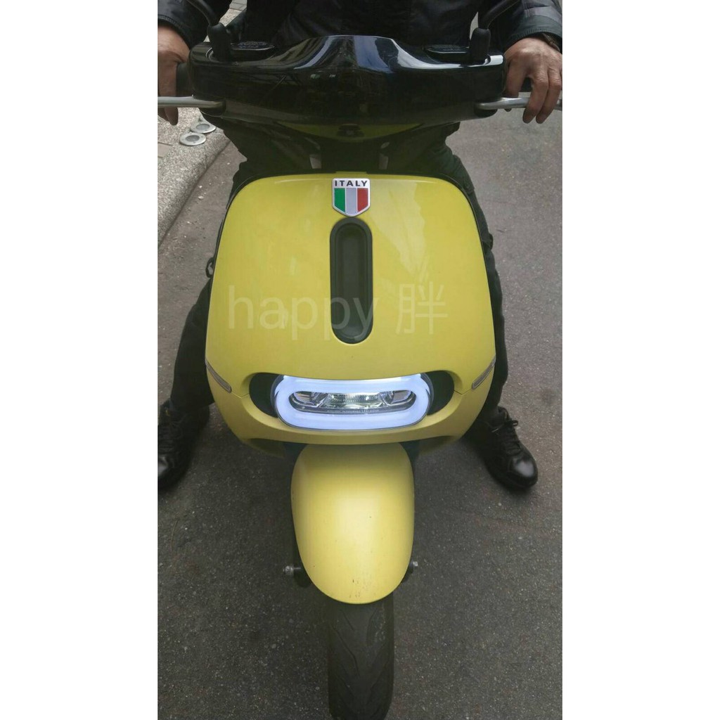 [happy胖]-ITALY 國旗盾牌 鋁牌金屬貼 /鋁貼/貼紙vespa like125 jbubu gogoro