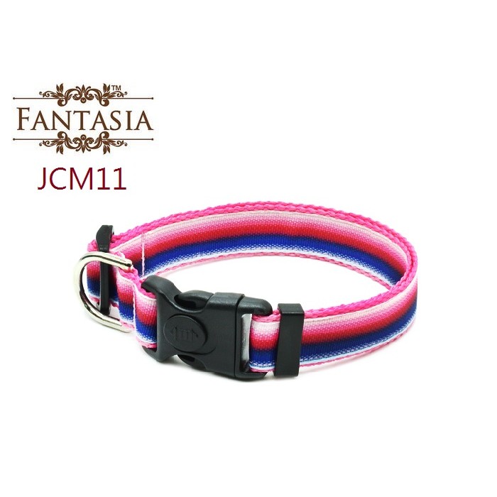 范特西亞 Fantasia【JCM11】- 中型犬項圈(M) - 安全鎖 插扣 防暴衝  (狗項圈 中型 狗)
