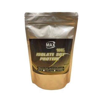 MAX 麥斯 分離大豆蛋白90％ 健身 重訓 蛋白質 美國ADM 植物性蛋白素 500g 非基因改造