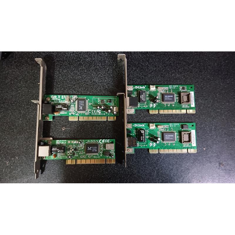 PCI介面 10M/100M 網路卡 DFE-530TX C1 螃蟹卡