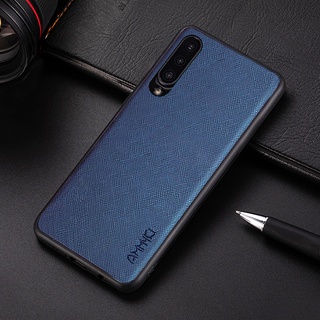 XIAOMI MI 十字紋Pu皮套外殼小米米9 SE Pro Lite透明保護套TPU矽膠保險槓外殼手機小米米CC9C保