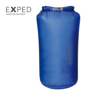【Exped 瑞士】Fold Drybag UL 13L 輕量防水袋 L 藍色 (99377)