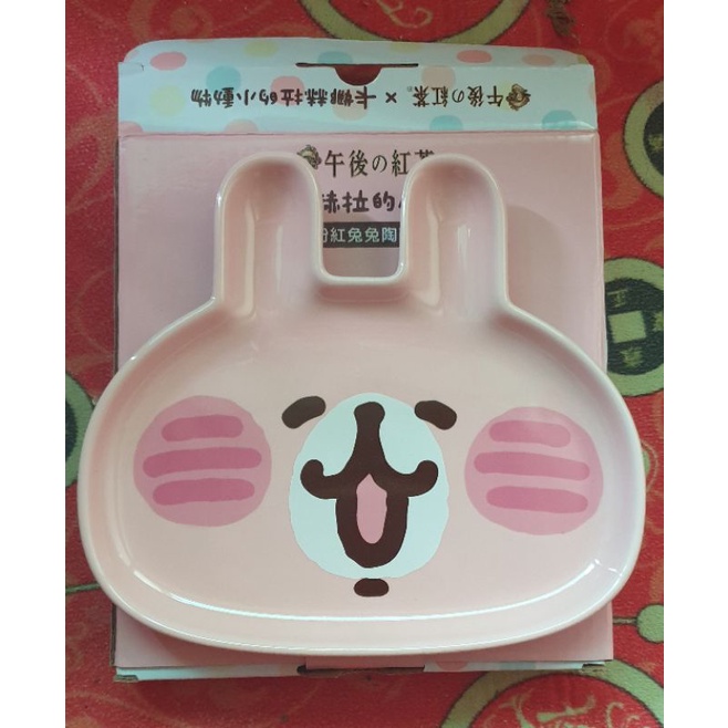 卡娜赫拉-粉紅兔兔陶瓷盤