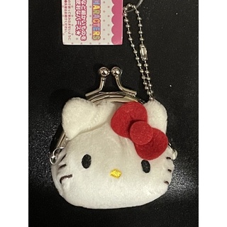 Sanrio Hello Kitty臉型零錢包吊飾