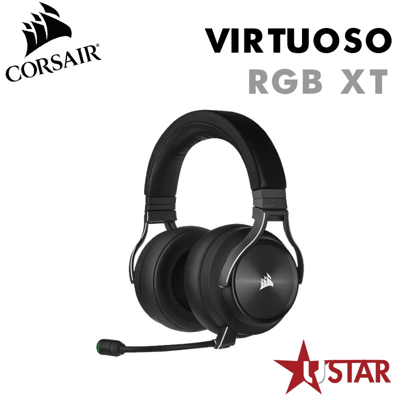 Corsair 海盜船 VIRTUOSO RGB WIRELESS XT 無線耳機 送SLING BAG