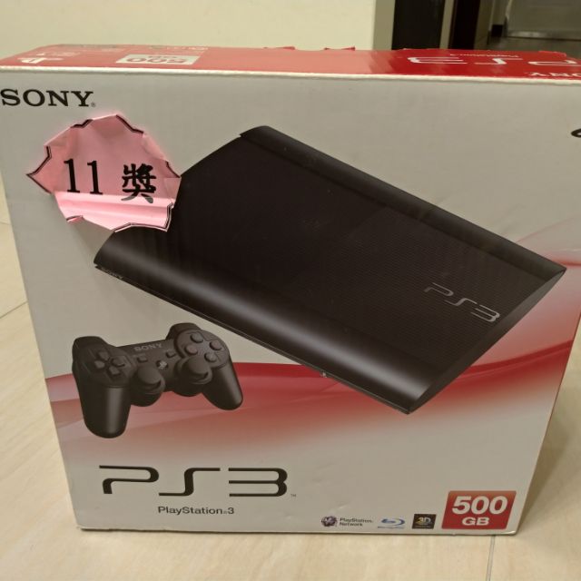 SONY PlayStation3  PS3  4007 黑500G遊戲主機(全新)