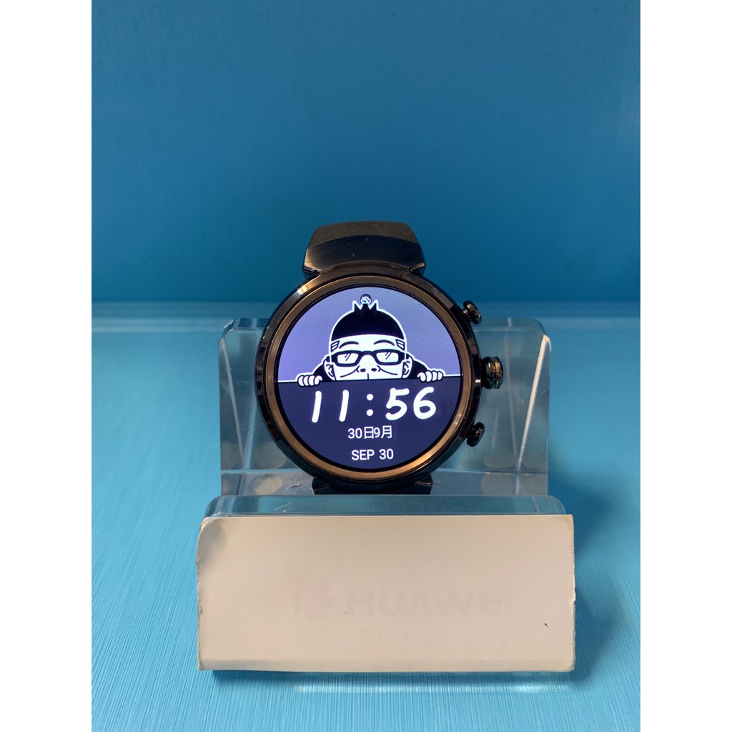 『皇家3C』ASUS 華碩 Zenwatch3 智慧手錶 3代 中古 二手 WI503Q 黑色 附錶帶