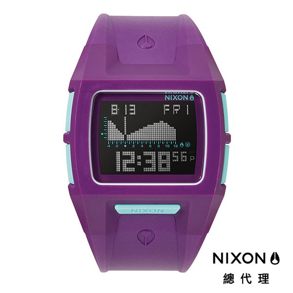 NIXON SMALL LODOWN 紫色 運動款 腕錶 電子錶 運動手錶 手錶 男錶 女錶 潮人裝備 禮物首選