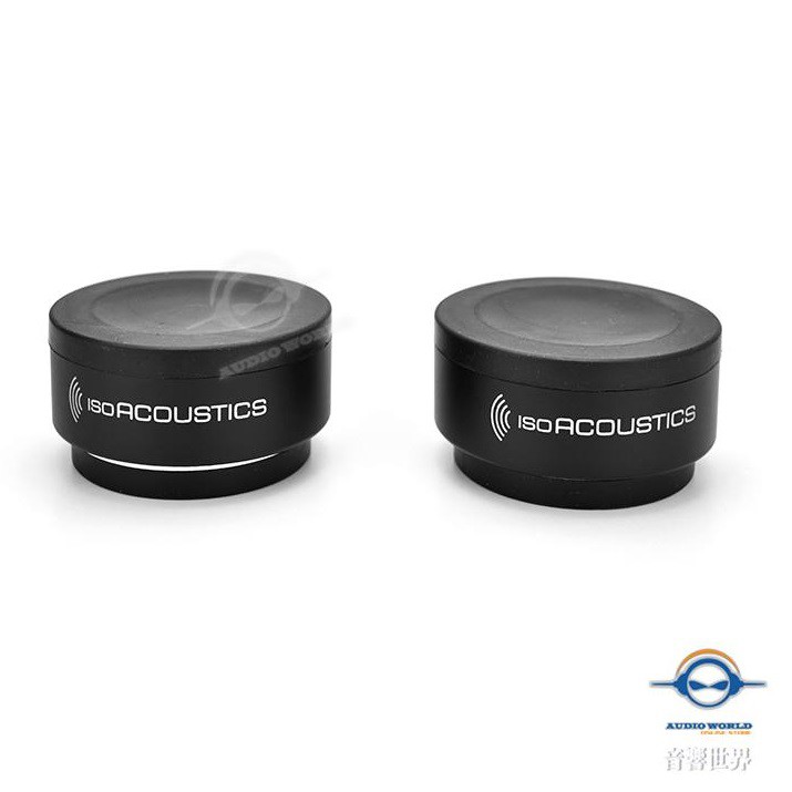 IsoAcoustics ISO-PUCK 唱盤擴大機喇叭避震墊-2個一組【音響世界】