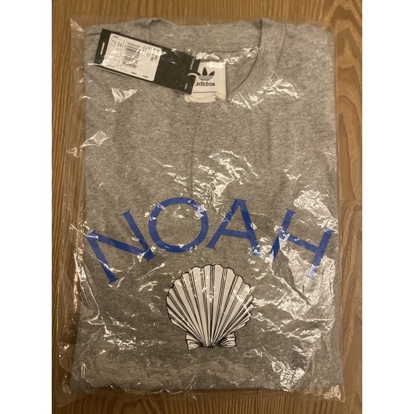 NOAH x adidas log Tee 灰色M號