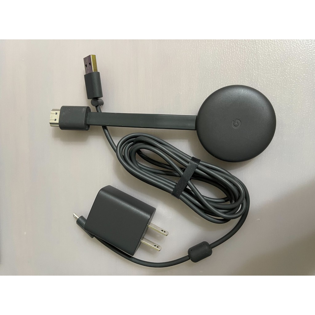 第三代Google Chromecast 3  石墨黑 HDMI 媒體串流播放器 電視棒 電視盒